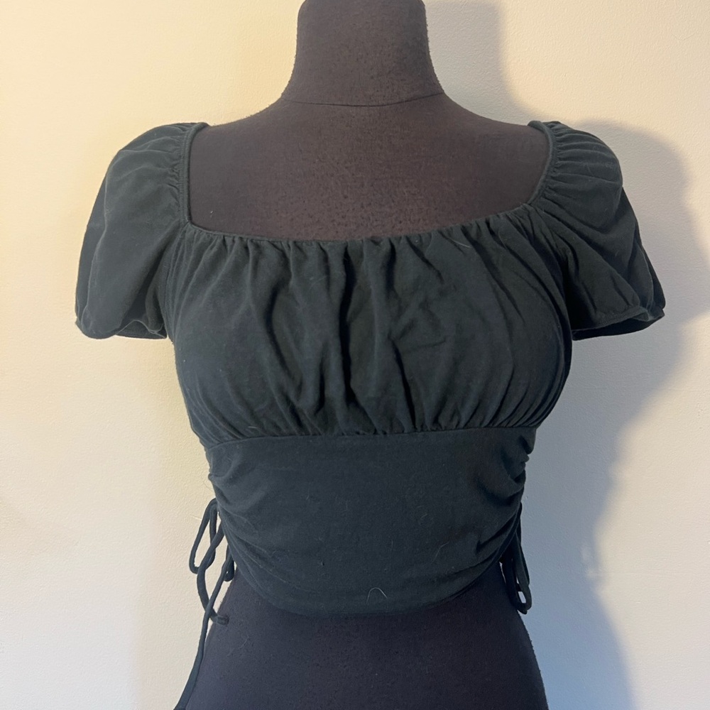 Hollister Babydoll cropped top
